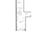Erstbezug ab Februar 2026! 2-Zimmer-Loggiawohnung inkl. Stellplatz und Garten zu vermieten!