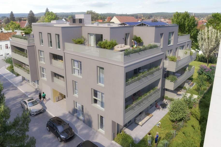 Verkaufsstart! gut geschnittene 1,5 Zi Gartenwohnung_EDMUND, Wohnung-kauf, 280.000,€, 1210 Wien 21., Floridsdorf