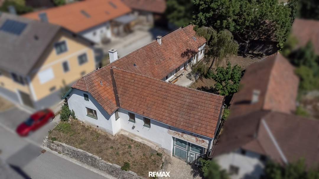 Sanierungsbedürftiger Bauernhof mit großem Grundstück und viel Potenzial