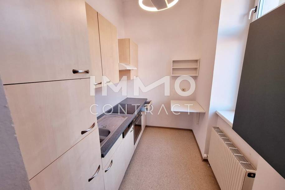 Perfekt aufgeteilte Pärchenwohnung * 2 Zimmer Traum mit Küche in der Anzengruberstraße 3 - Top 3 ab sofort zu vermieten, Wohnung-miete, 599,00,€, 4020 Linz(Stadt)