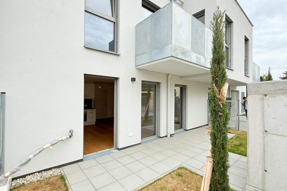 Nachhaltiges Wohnen in Essling, in deckengekühlter Ruhelage, Garten und Terrasse (mehrere Wohnungen in unterschiedlicher Größe verfügbar!), Wohnung-miete, 864,13,€, 1220 Wien 22., Donaustadt