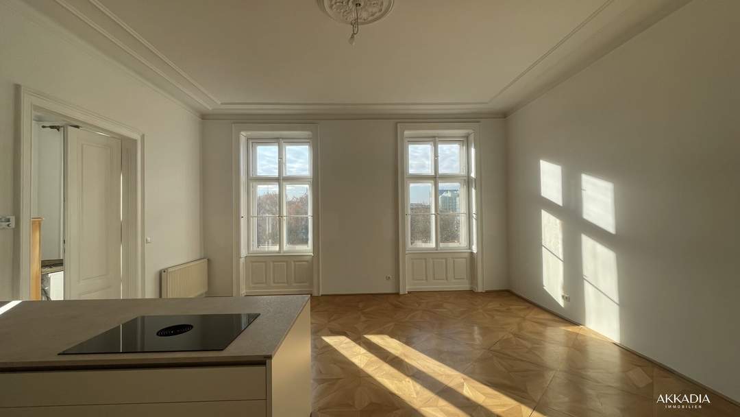 Wunderschöne, generalsanierte Wohnung mit Weitblick im Herzen Wiens