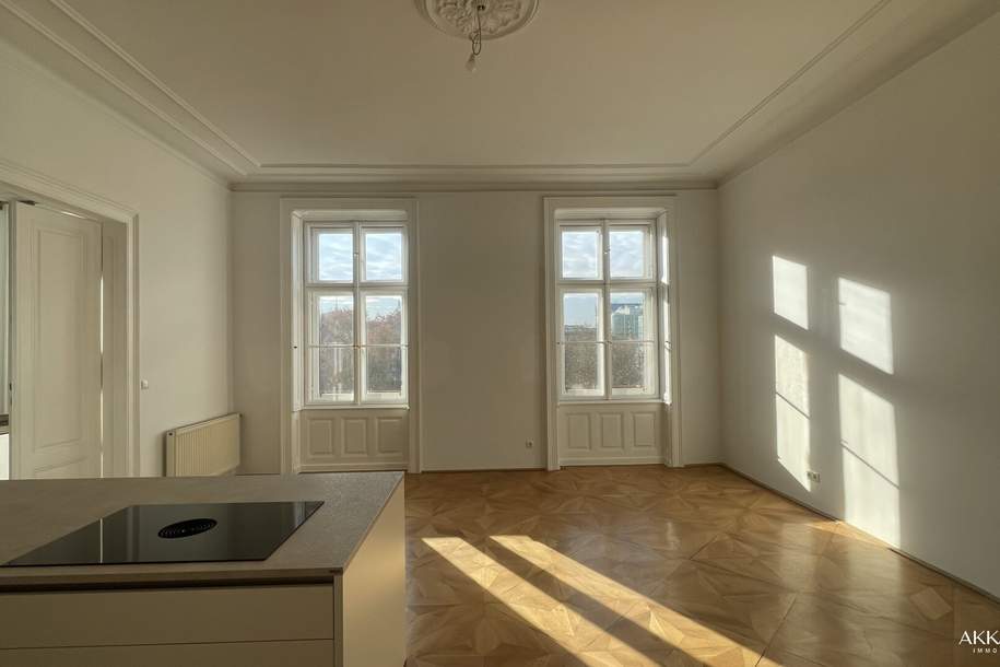 Wunderschöne, generalsanierte Wohnung mit Weitblick im Herzen Wiens, Wohnung-miete, 2.373,95,€, 1010 Wien 1., Innere Stadt