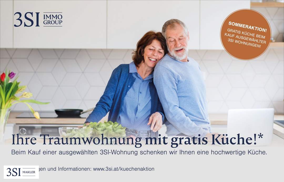 Die Symbiose: Pärchentraum mit südseitigem Balkon