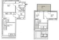 3-Zimmer-Maisonette im Dachgeschoss mit Galerie und Terrasse - Nähe U4 Meidling