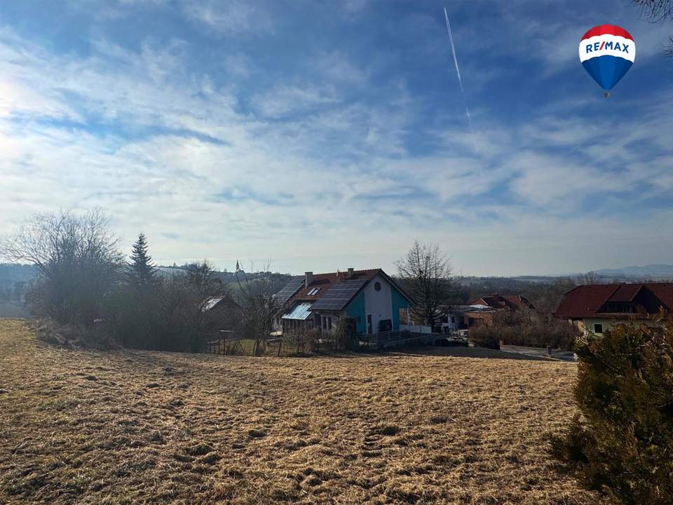 Baugrundstück in Schartner Ruhelage - mit Aussicht und ohne Bauzwang