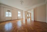 Stilaltbauwohnung mit 45m² Wohnsalon | Nähe Naschmarkt und 1. Bezirk | unbefristet | sehr hell im 4. Liftstock