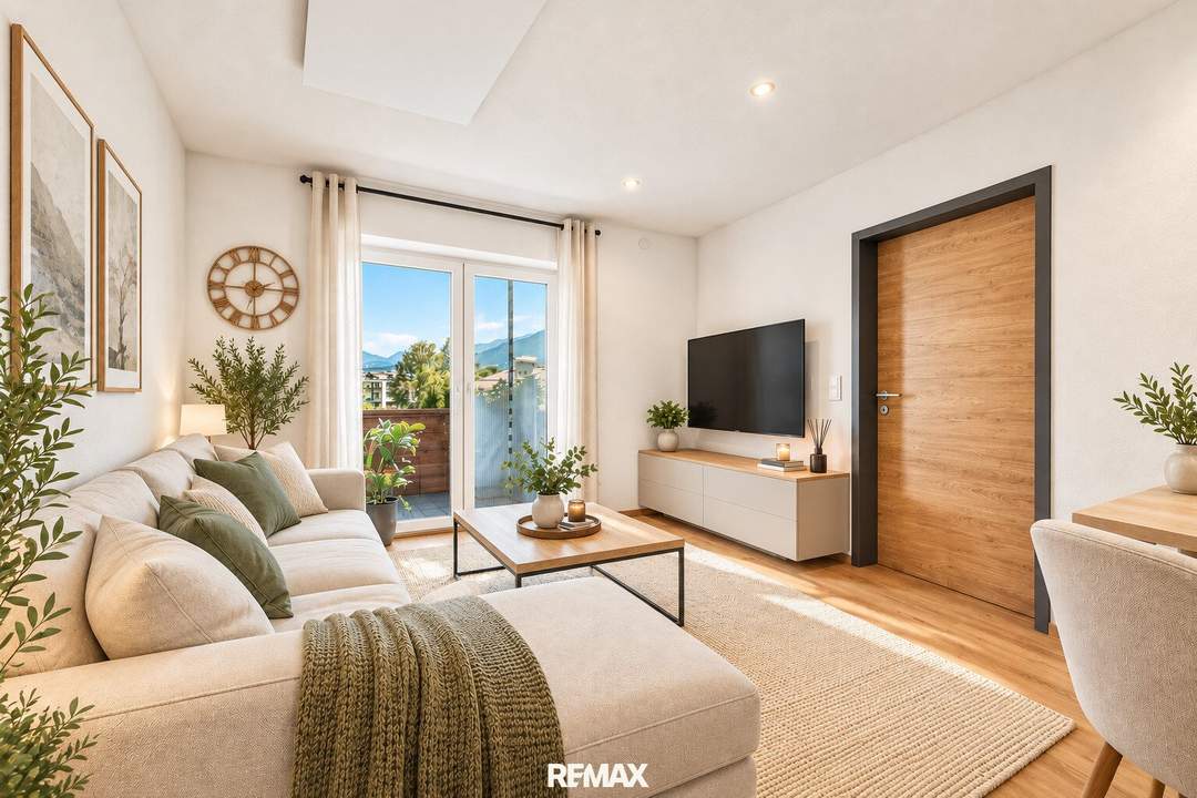 TOP-Angebot-Sofort bezugsbereit: Charmante 3-Zimmerwohnung mit Balkon und Hornblick