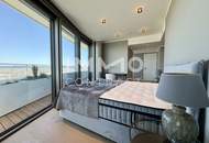 Wo Eleganz auf Luxus trifft: TOP-möbliertes Apartment mit Rundumblick (Gym, Pool, Spa, Lounges, ...)