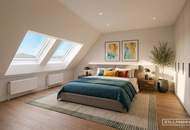 NÄHE LIESINGER BAD | Dachgeschosswohnung mit großzügigem Wohnbereich, 3 weitern Zimmern | Küche | Abstellraum | ZELLMANN IMMOBILIEN