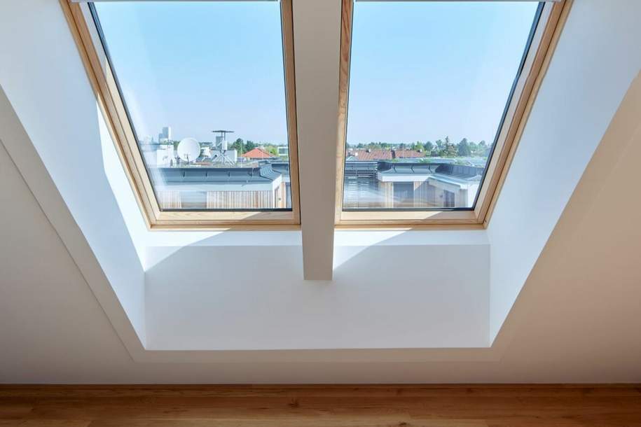 3 Zimmer Dachgeschoßwohnung mit Terrasse T41_Gartenhaus22_, Wohnung-miete, 1.397,89,€, 1220 Wien 22., Donaustadt