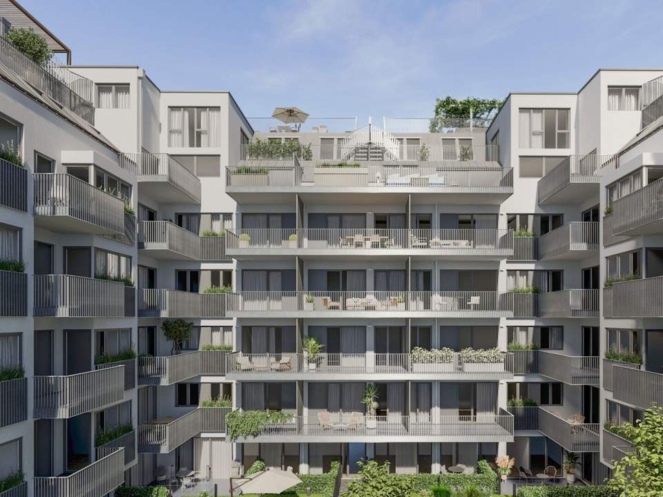 THE ARIK · 2-Zimmer-Neubau mit Loggia – langfristig wertvoll investiert