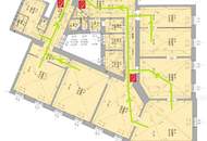 Moderne 7er WG-Geignete Wohnung in TOP Lage mit Klima und Beschattung