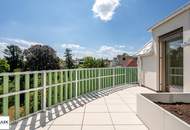 Erstbezug nahe U4 in Grünlage: klimatisierte 3 Zimmer DG-Wohnung mit Süd-Ost-Balkon | Rondelle XIV - Top 12