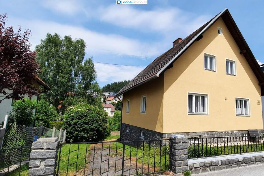Charmantes Einfamilienhaus in Waldviertler Kleinstadt freut sich auf neue Eigentümer, Haus-kauf, 149.000,€, 3920 Zwettl