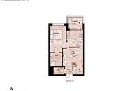 Urbaner Wohnkomfort im Donaufeld – 2-Zimmer Wohnung mit Loggia &amp; Balkon