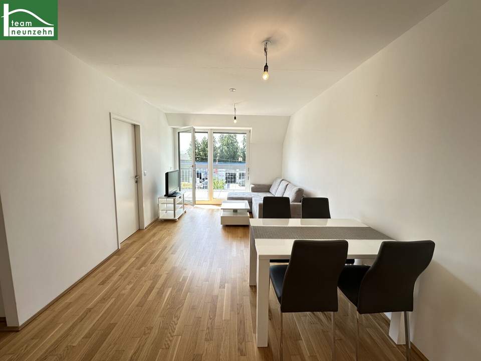 Sonnige Wohnung direkt bei der Alten Donau und nahe Kagran U1! Traumhafte Terrasse mit Skyline-Blick - Baurechtsgrund. - WOHNTRAUM