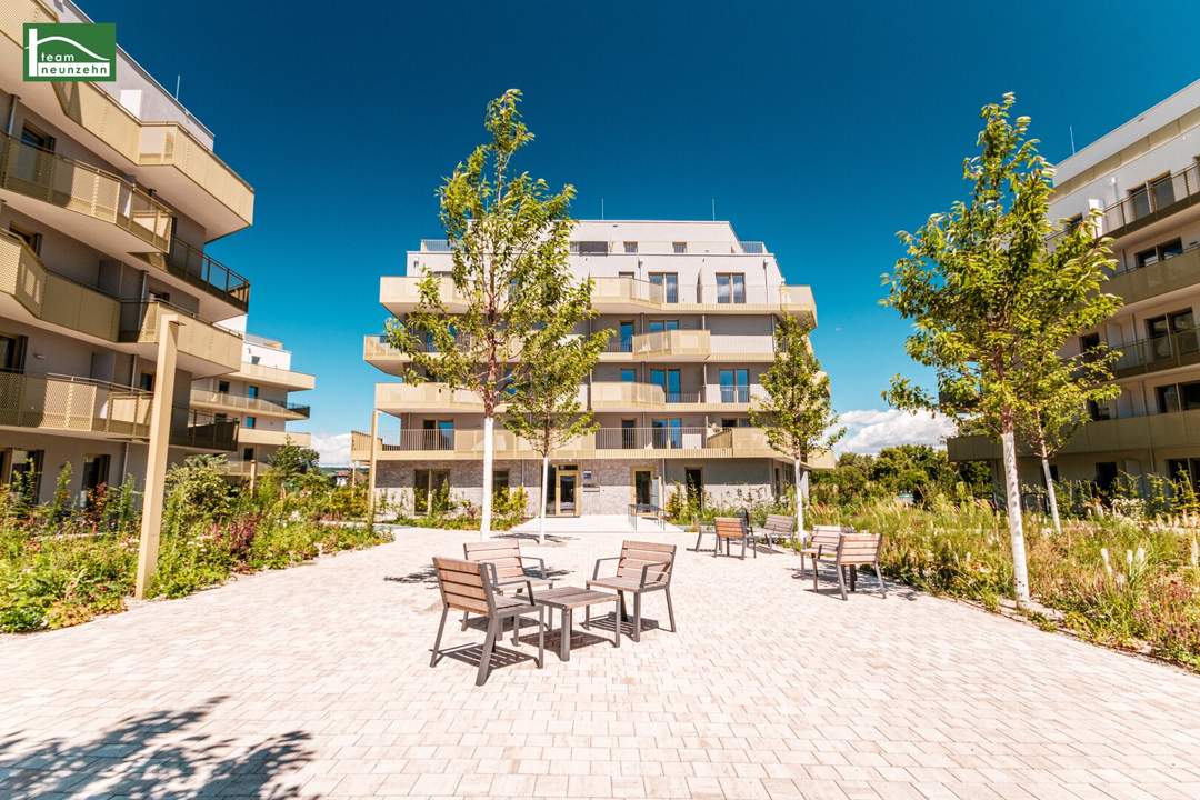 Die Großzügige - 2.Zimmer mit Balkon zum Ausbreiten in begehrter Grün-Ruhelage - Provisionsfrei im "Hirschfeld"!