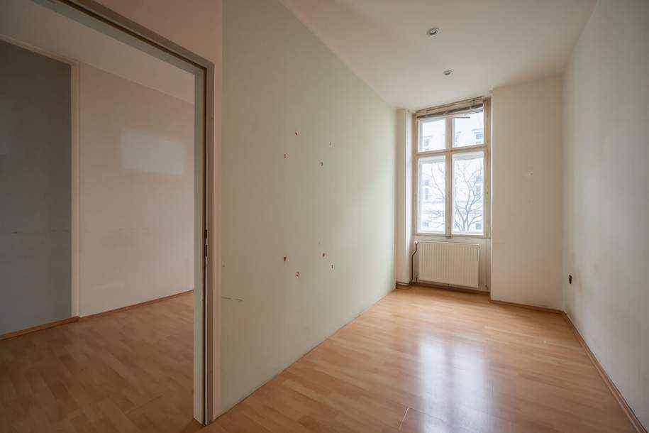 ++Airbnb Zustimmung vorhanden++ Sanierungsbedürftige 1-Zimmer Altbau-Wohnung, viel Potenzial!, Wohnung-kauf, 108.900,€, 1160 Wien 16., Ottakring