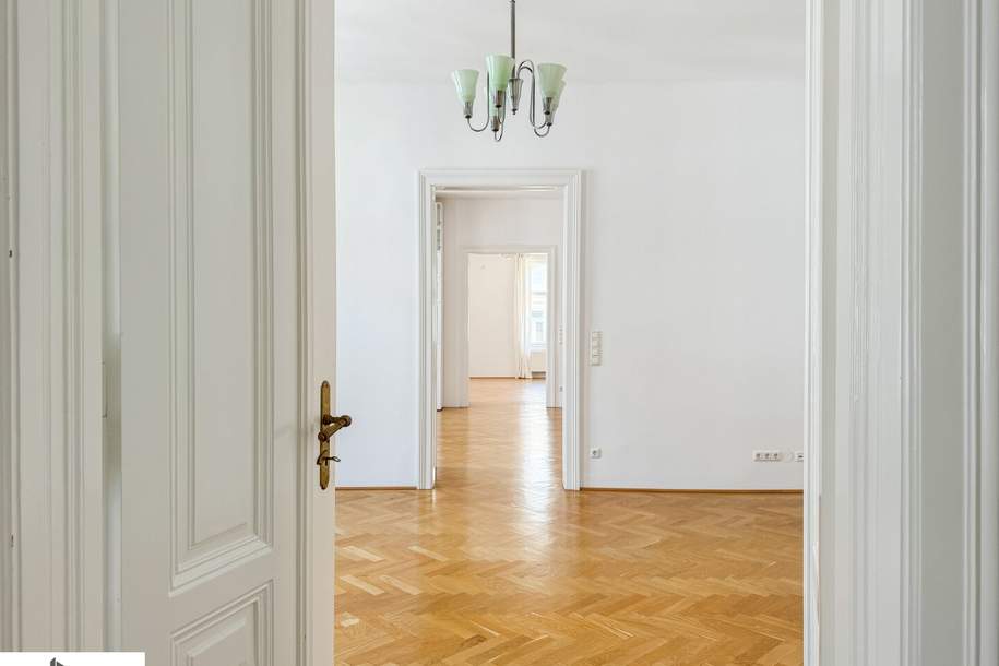 Ihre Traumwohnung in bester Lage - 173 m² - 4 Zimmer - 2 Balkons, Wohnung-miete, 3.250,01,€, 1060 Wien 6., Mariahilf