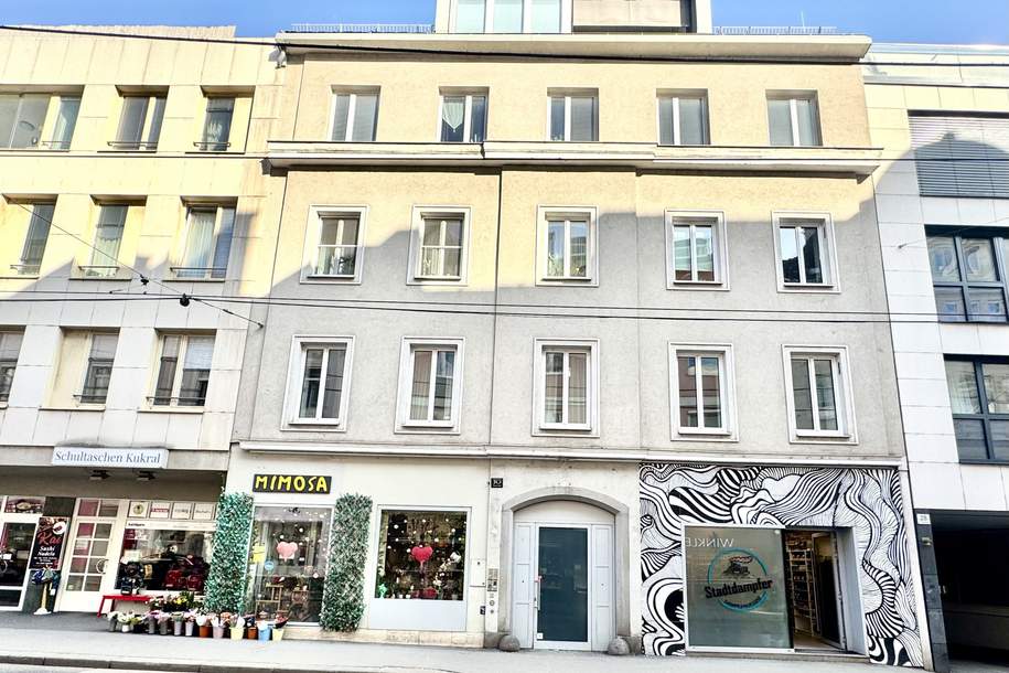 Klein & fein: Büro od. Praxisraum im ruhigen Innenhof, Gewerbeobjekt-miete, 636,00,€, 4040 Linz(Stadt)