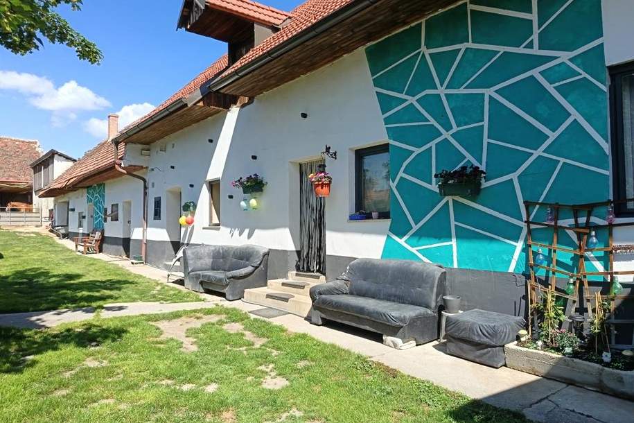 Vielseitiges Wohnhaus mit großzügigem Hof und Nebengebäuden, Haus-kauf, 155.000,€, 7323 Oberpullendorf