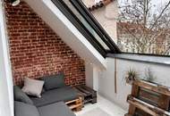 Graz: Charmante Altbau-2-Zimmer-Dachgeschosswohnung – sonnige Loggia Richtung Westen - vermietet bis 31.12.2028!