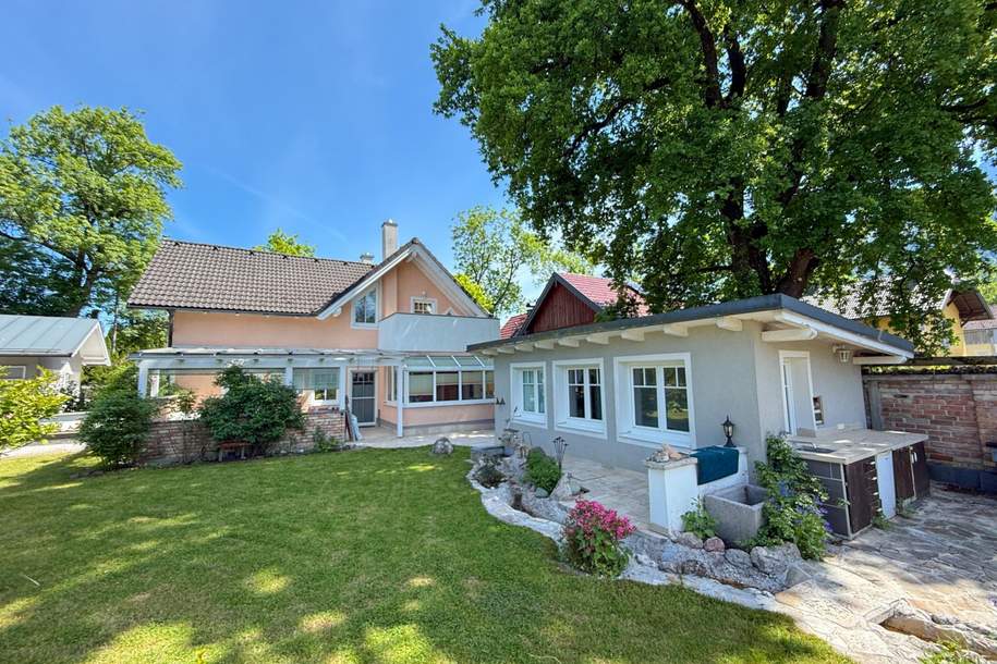 Familientraum mit Pool und Doppelgarage!, Haus-kauf, 1.650.000,€, 5020 Salzburg(Stadt)
