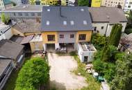 Stadthaus mit zwei Wohneinheiten, idyllischem Innenhof & großem Ausbaupotenzial