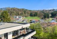 Penthouse-Flair über den Dächern von Wolfsberg im Schwarzautal mit beeindruckender Dachterrasse