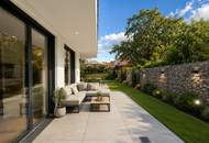 Gartenparadies mit direktem Zugang aus allen Räumen | ERSTBEZUG | einzigartige Architektur | Natur, Weinberge und Heurigen