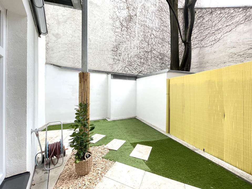 Hofseitige Gartenwohnung nahe Wertheimsteinpark und Heiligenstadt