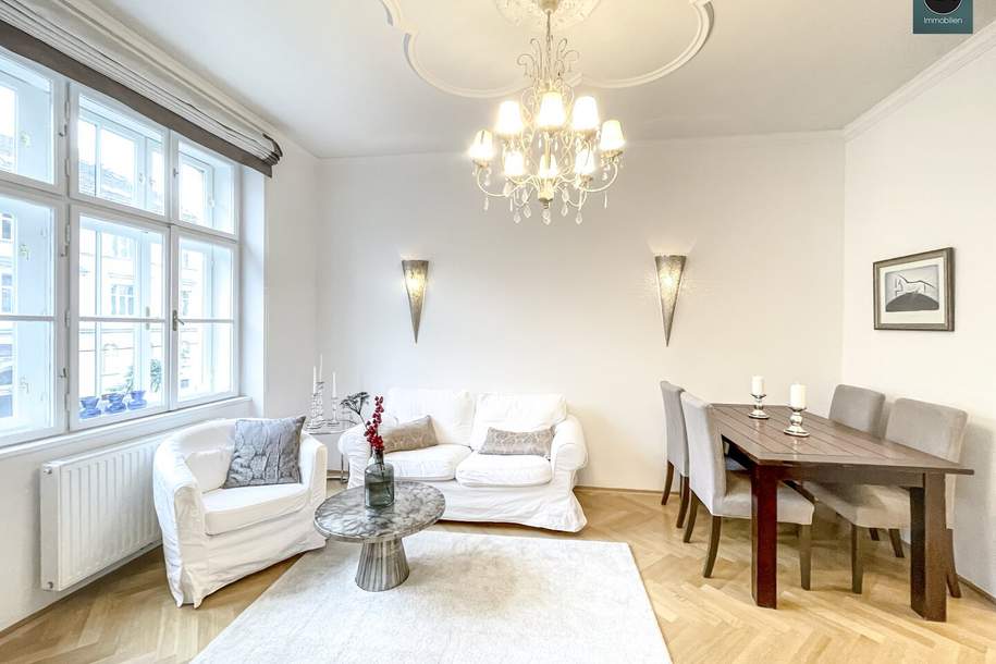 Provisionsfrei: Vollausgestattetes Apartment mit Möblierung und Balkon in Sieveringer Bestlage! Klimatisiert!, Wohnung-miete, 1.210,00,€, 1190 Wien 19., Döbling
