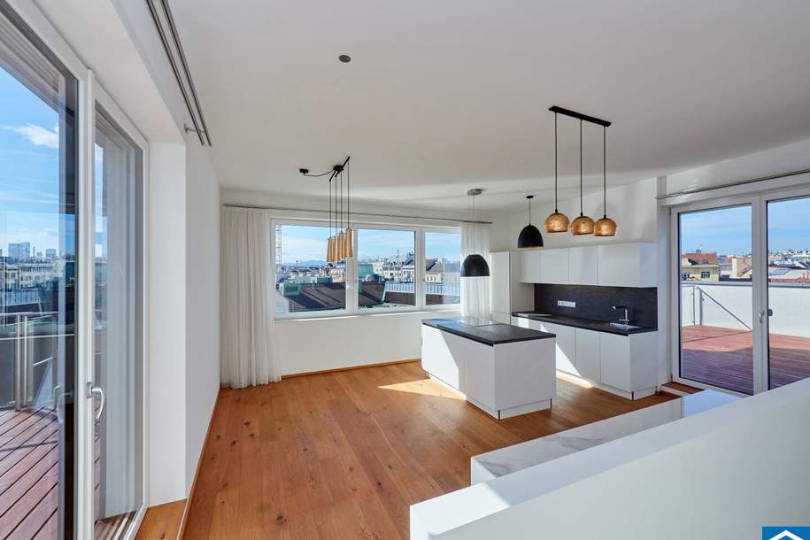 Nähe Naschmarkt: Dachgeschoß-Maisonettewohnung mit wunderschönen Terrassen!, Wohnung-kauf, 299.000,€, 1050 Wien 5., Margareten