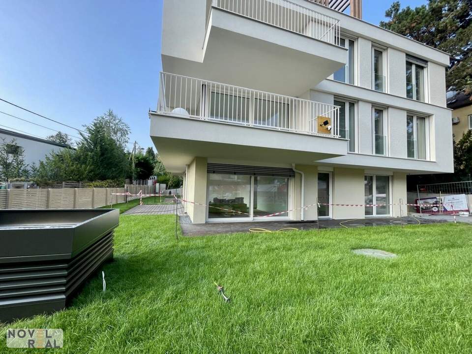 Moderne Erstbezug-Wohnung mit Garten &amp; Terrassen in zentraler Lage