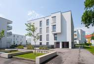Moderne neuwertige Wohnung mit Einbauküche, Loggia und Tiefgaragenplatz in zentraler Lage!