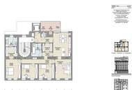 Wohnen auf einem neuen Level! Hochwertig sanierter Altbau mit 4,5 Zimmern, Sonnenbalkon und klimafreundlicher Erdwärme! Viel Privatsphäre + Viel Raum + Viel Grün!