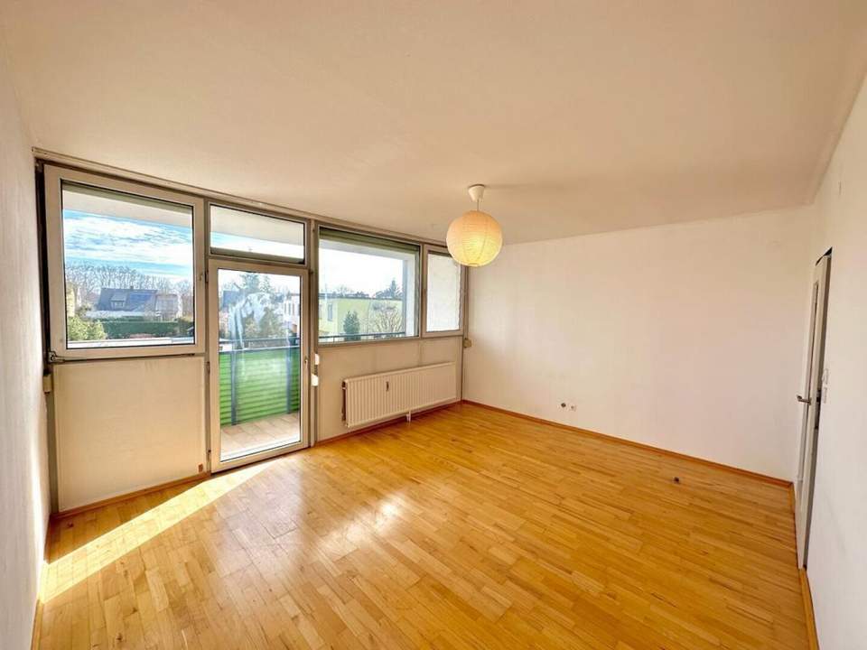 Toll aufgeteiltes, gemütliches 38 m2 Mietappartment (1.5 Zimmer) mit Loggia in St. Pölten