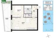 Grün &amp; Modern - Traumhafte 2-Zimmer-Wohnung mit Balkon! - Green City!