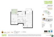 VILLAGE IM DRITTEN | MODERNE 3-ZIMMER WOHNUNG MIT BALKON & LOGGIA