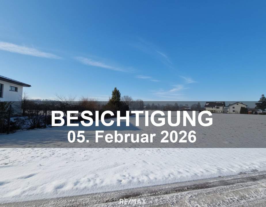 Baugrund für Ihr Eigenheim!