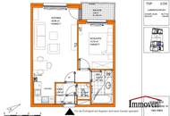 HOFRUHELAGE - 2-Zimmerwohnung mit Balkon! (Mietbeginn 15.05.2026)