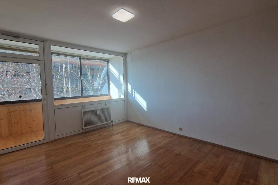 Zentrale Lage: Garconniere mit Loggia und TG-Abstellplatz, Wohnung-miete, 558,24,€, 8010 Graz(Stadt)