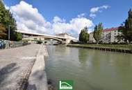 Stadtwohnung in Bestlage: direkt bei der Urania, Wien Mitte und Prater - 2.Zimmer mit Donaukanal-Blick - JETZT ANFRAGEN