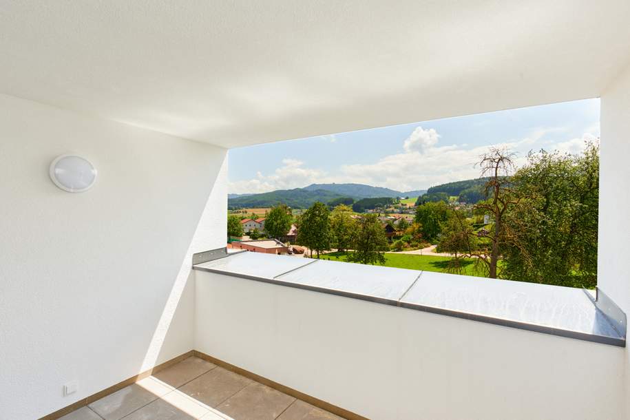 Dachgeschosswohnung mit schönem Ausblick – TG-Stellplatz inklusive, Wohnung-kauf, 468.000,€, 4861 Vöcklabruck