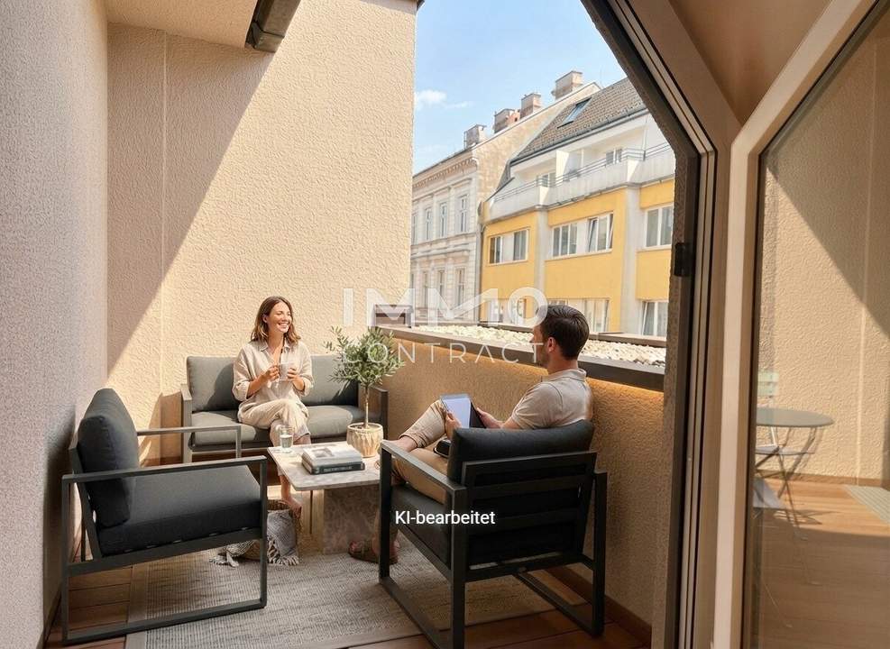 PREISREDUKTION - Dachgeschoßwohnung mit Westterrasse nahe AKH – für Eigennutzer & Anleger