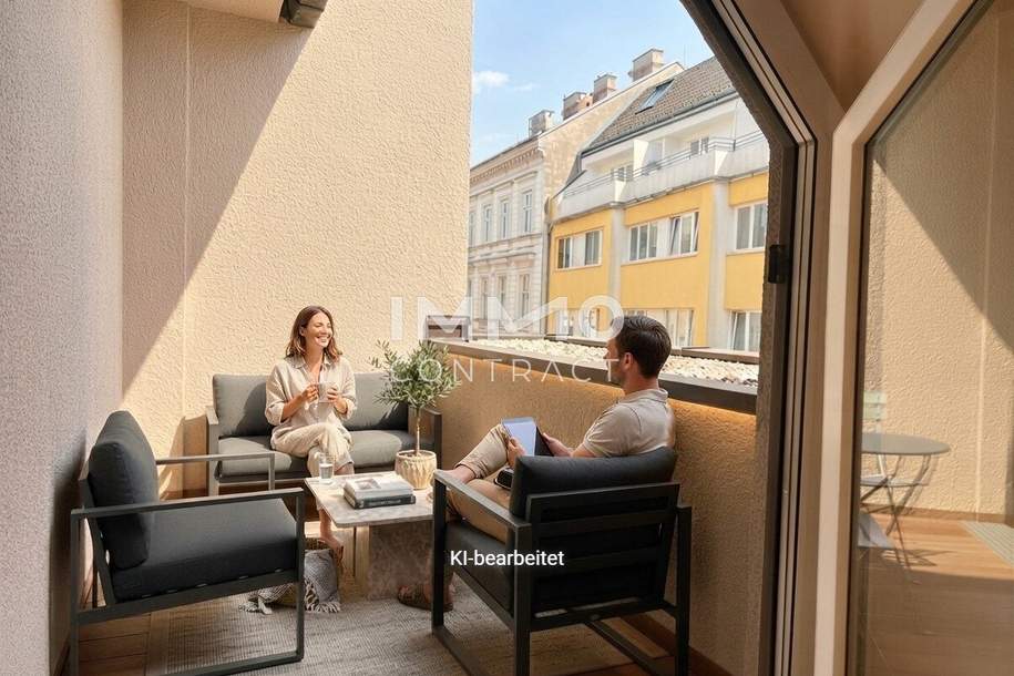 PREISREDUKTION - Dachgeschoßwohnung mit Westterrasse nahe AKH – für Eigennutzer & Anleger, Wohnung-kauf, 348.072,€, 1180 Wien 18., Währing