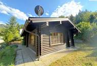 Blockhaus in naturnaher, ruhiger Lage am Semmering – Wohnen mit Wohlfühlcharakter