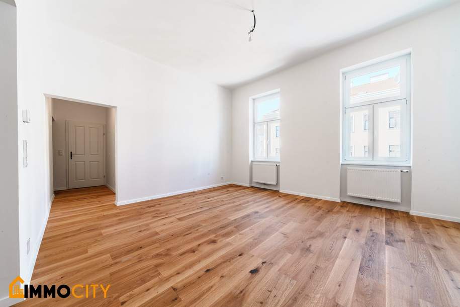 Wohnkomfort in Bestlage: Erstbezug 2-Zimmer-Wohnung im 3. Liftstock, Klosterneuburger Straße 52, 20. Bezirk, Wohnung-kauf, 299.000,€, 1200 Wien 20., Brigittenau