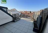 Attraktive 4-Zimmer-Dachgeschoss-Maisonette mit Einbauküche, Terrasse und Klimaanlage!